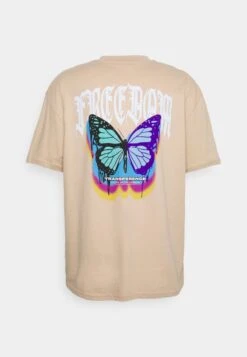 YOURTURN UNISEX - T-Shirt Print - Tan -Modekleidung 01c8092daf8c41d8a6d8671e335b3070