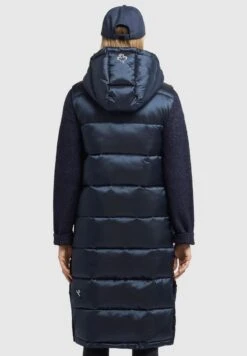 Khujo TOURIN - Weste - Dunkelblau -Modekleidung 0571fdaa00f843919f13678bf51f07fc