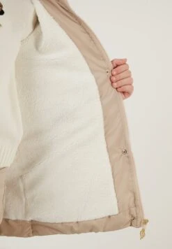 LELA Wintermantel - Stone Colored -Modekleidung 076e487c9fd449738be4dda9cbd96a43