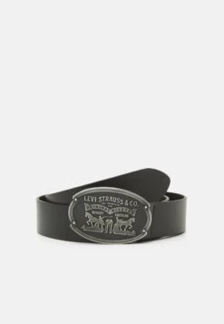 BILLY PLAQUE BELT - Gürtel - Regular Black -Modekleidung 0e2592c5e06847f990f6e72bf692ec60 1