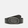 BILLY PLAQUE BELT - Gürtel - Regular Black -Modekleidung 0e2592c5e06847f990f6e72bf692ec60