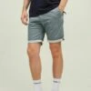Jack & Jones PRINT - Shorts - Slate Gray -Modekleidung 0e984bad74e9404993c3dcd41777dee2