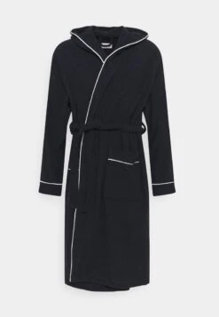 Pier One Bademantel - Dark Grey/black -Modekleidung 0fa2ae76ad544ce4b59723706ee9edae