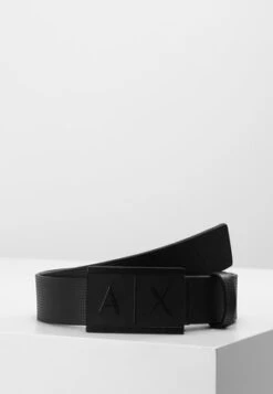 Armani Exchange MAN BELT - Gürtel - Black -Modekleidung 1bcf6f1b98f7499f9aa6f60c10efcc3b
