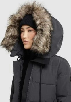 Khujo LOLL - Wintermantel - Grau -Modekleidung 1d09fa25de9c4ca5a997441375b84611