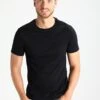 Pier One T-Shirt Basic - Black -Modekleidung 240072a406dd48c99e12c4f14a21d70a