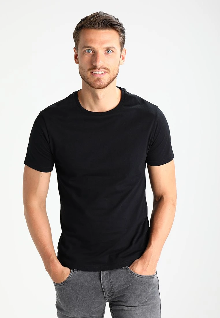Pier One T-Shirt Basic - Black 3 Pier One T-Shirt Basic - Black