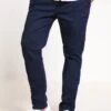 Pier One SLIM FIT CHINO - Chino - Dark Blue -Modekleidung 26efe66cc3974708aa7d6c88bd65856b