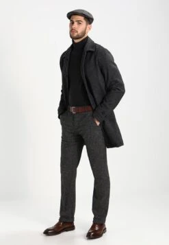 Pier One Strickpullover - Mottled Dark Grey -Modekleidung 293753ee5a8849ee9e65e57ecaf6e279