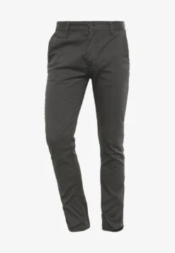 Pier One SLIM FIT CHINO - Chino - Dark Grey -Modekleidung 33663e7d56c4433b9128b48901c67acf