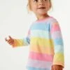 Next Langarmshirt - Rainbow Stripe -Modekleidung 34e34b42f1054e0784bcfaba352d6244