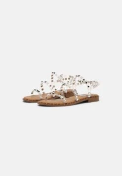 Steve Madden TRAVEL - Riemensandalette - Clear -Modekleidung 34f4a5f33cdd43b39edbcc793e26d5a1