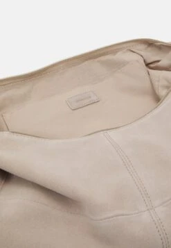 Anna Field LEATHER - Handtasche - Taupe -Modekleidung 3711bd32eaa84435b36f940e3227775f