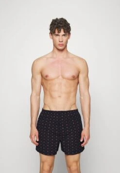 Pier One 5 PACK - Boxershorts - Dark Blue/bordeaux/ Blue -Modekleidung 3e2be90991a0434c9236e881aac875ca