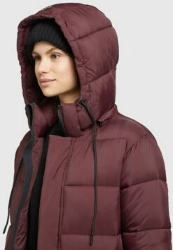 Khujo JULINA MATT - Wintermantel - Dunkelrot -Modekleidung 411ced3e13874666a681bc0951481dbe