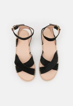 Anna Field LEATHER - Espadrille - Black -Modekleidung 41c6cd611ad444099ab2fa62891d0434