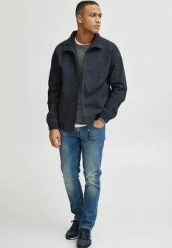 Indicode Jeans IDSIMON - Übergangsjacke - Navy -Modekleidung 42faf8e1b0654db8bc23b869a91b01b2