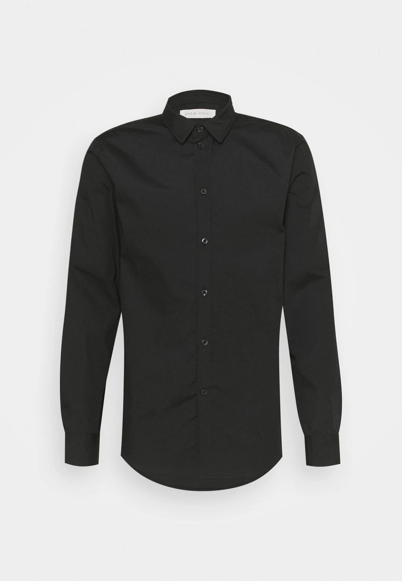 Pier One 2 PACK - Businesshemd - White/black 4 Pier One 2 PACK - Businesshemd - White/black – Bild 2