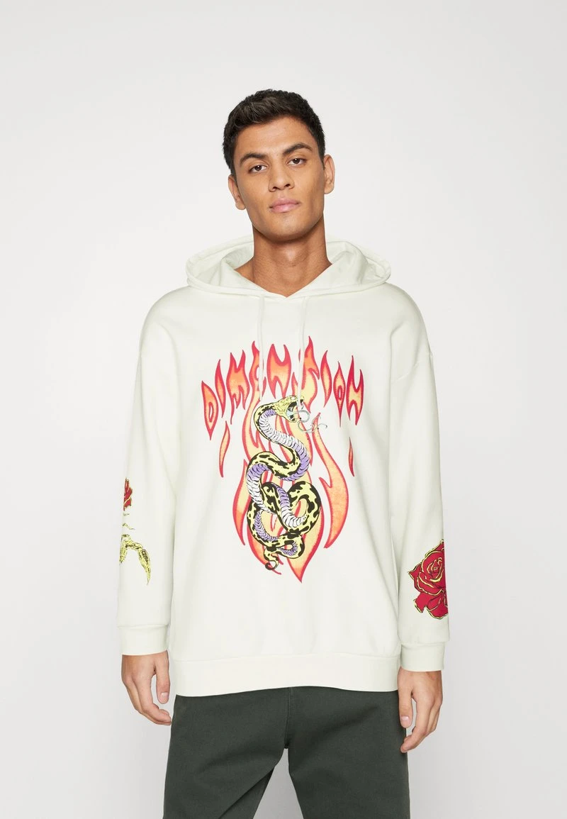 YOURTURN UNISEX - Sweatshirt - White 3 YOURTURN UNISEX - Sweatshirt - White