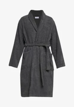 Pier One Bademantel - Dark Gray -Modekleidung 4f5a22b619934e42847276907ebd2a82
