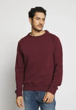 Pier One 2 PACK - Sweatshirt - Dark Blue/bordeaux -Modekleidung 510407879ee34a6abd753a7b8d709b1b