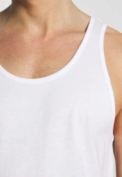 Pier One 2 PACK - Top - White -Modekleidung 52833d80fb3f40e4971d846f93fab26c