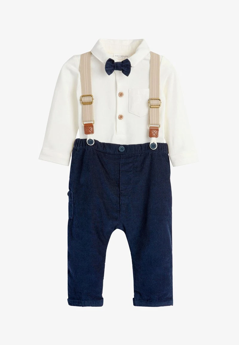 Next SMART 4 PIECE SHIRT BODY, BOW TIE, TROUSERS AND BRACES SET - Gürtel - Mink Brown 6 Next SMART 4 PIECE SHIRT BODY, BOW TIE, TROUSERS AND BRACES SET - Gürtel - Mink Brown – Bild 5