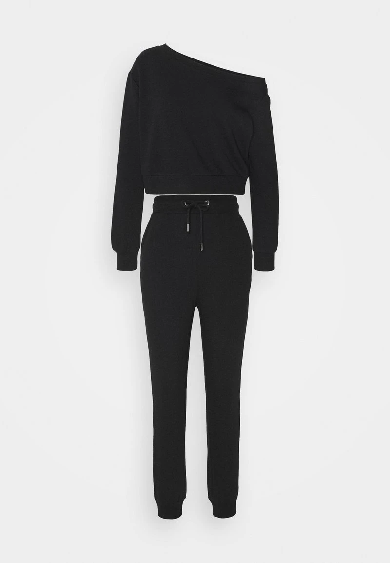 Even&Odd Off Shoulder&Jogger Set - Sweatshirt - Black 8 Even&Odd Off Shoulder&Jogger Set - Sweatshirt - Black – Bild 6