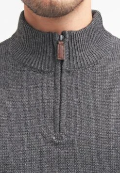 Pier One Strickpullover - Dark Grey Melange -Modekleidung 587e1511c2034492becfe762f987b704