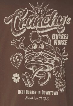 YOURTURN UNISEX - T-Shirt Print - Brown -Modekleidung 5bb4b22e77104642ab6215bbd65891e0