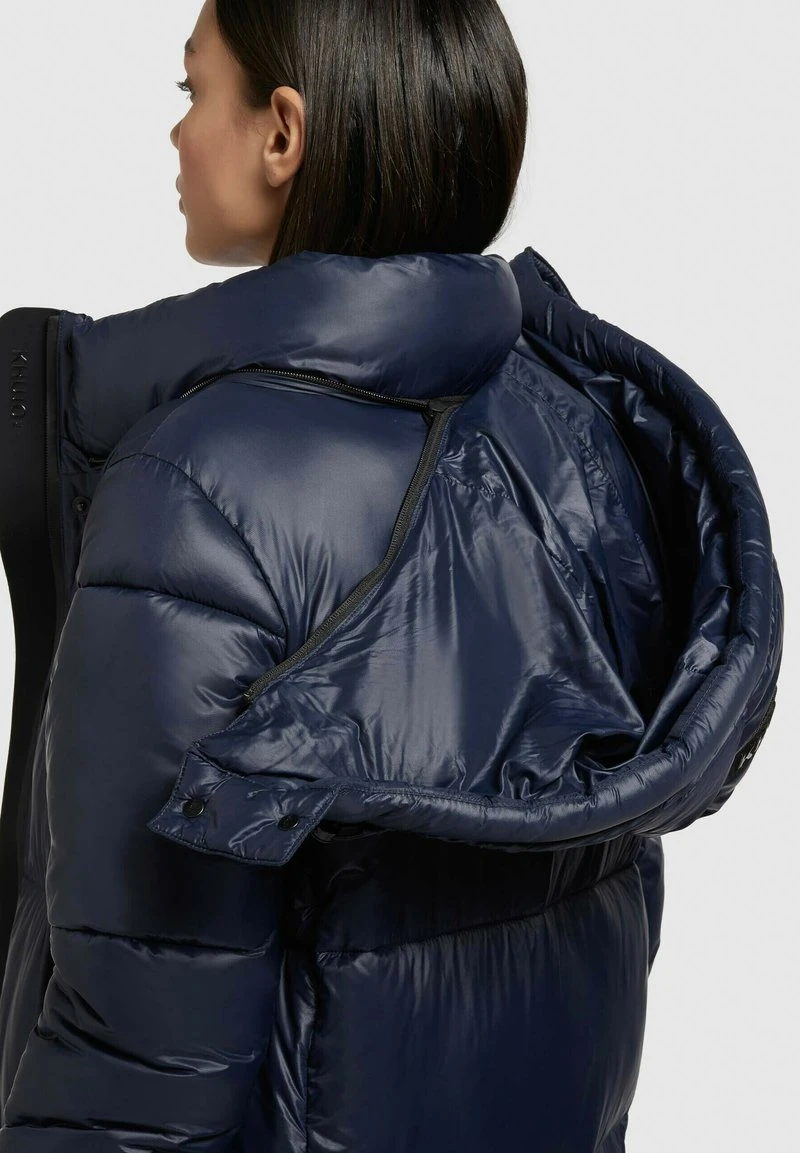 Khujo MELONA SHINY - Wintermantel - Dunkelblau 7 Khujo MELONA SHINY - Wintermantel - Dunkelblau – Bild 5