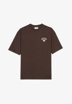 YOURTURN UNISEX - T-Shirt Print - Brown -Modekleidung 5e6d4060e8814275884cf00339b1c1a3