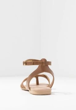 Anna Field LEATHER - Zehentrenner - Cognac -Modekleidung 5f851009f5af4674b88f815fc731559a