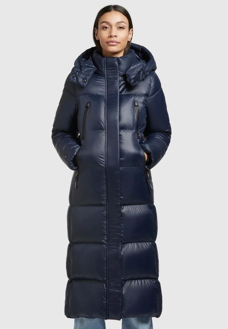 Khujo MELONA SHINY - Wintermantel - Dunkelblau 3 Khujo MELONA SHINY - Wintermantel - Dunkelblau