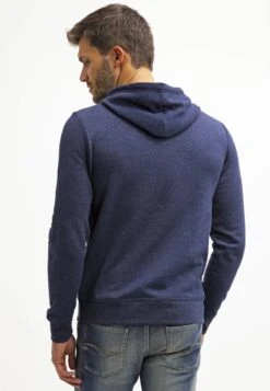 Pier One Kapuzenpullover - Dark Blue Melange -Modekleidung 6143d5a3f9864ea4865ef773bda06c00