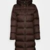 Marc O'Polo COAT LONG FIX HOOD WITH DRAWSTRING LONG ZIPPER - Daunenmantel - Hickory Brown -Modekleidung 693464b371174b84aa0b78c8f643536c