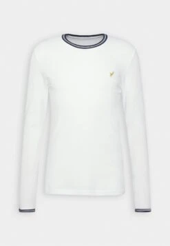 Pier One Langarmshirt - White -Modekleidung 6b58270814ad4a7aa5186875d54d6703 1