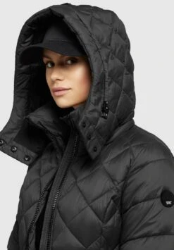 Khujo ANETH - Wintermantel - Schwarz -Modekleidung 6bc2d295fa0945a09274edcbe20a84b0