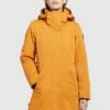 Khujo BLOSSOM - Wintermantel - Orangebraun -Modekleidung 6f0cbbcbb84b4dfa8a1da1becb2e4592