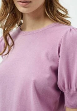 Minus LIVA - T-Shirt Basic - Lupine Purple -Modekleidung 76e372a0d18140fd92fd7db387ccb64f