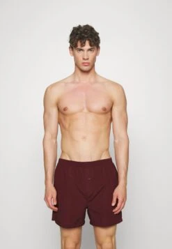 Pier One 5 PACK - Boxershorts - Dark Blue/bordeaux/ Blue -Modekleidung 77420f4cfc464fdb8b5d5f6988f91182