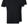 Pier One 2 PACK - T-Shirt Basic - Black -Modekleidung 780252fa691540f5a0c48cf89f3c30f2