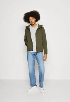 Pier One Regenjacke / Wasserabweisende Jacke - Olive -Modekleidung 7d74cceba0d54cc3863ad9ed41385b52