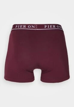 Pier One 5 PACK - Panties - Bordeaux/mottled Grey -Modekleidung 7da8844dcdf84f679d2ae215c1b81ed3