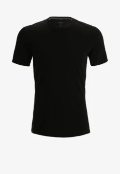 Icebreaker MERINO ANATOMICA SS CREWE - Unterhemd/-shirt - Black/monsoon -Modekleidung 816413cbcedc4a88907df68ab3de1003