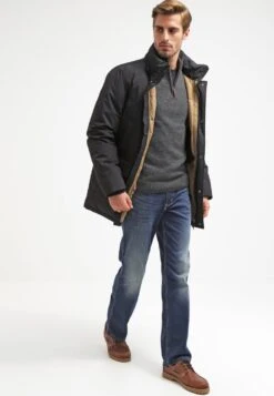 Pier One Strickpullover - Dark Grey Melange -Modekleidung 87482a31fdb4414d885d5c4c51500d68