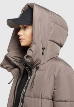 Khujo SOULANI2 - Wintermantel - Taupe -Modekleidung 89aac33fe2204faab77152290738342e