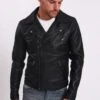 LE TEMPS DES CERISES LAMBERT - Lederjacke - Black -Modekleidung 91e31bbe9bc242b5bea263e28b3fc70f