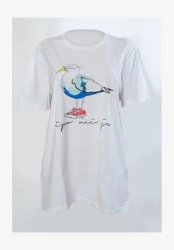 SUMMER - LIPO MI JE - T-Shirt Print - White -Modekleidung 9633733eb47d4963aa1db5678d626984