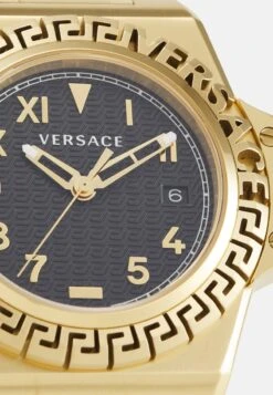 GRECA REACTION - Uhr - Black/champagne -Modekleidung 9b7be6916f7945bb89e39776649072b0